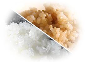 白米 玄米ごはんの栄養価比較表 人体の必須栄養素表 ヴィーナスの贈物 無農薬玄米 新潟コシヒカリにこだわった新鮮通販 ヴィーナスの贈物